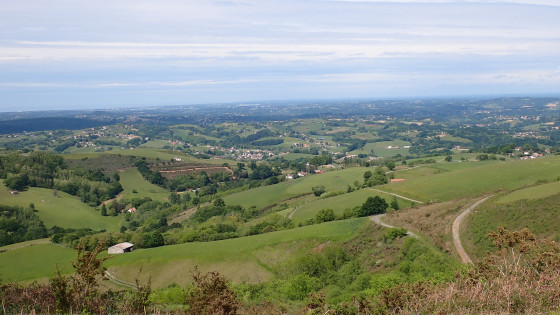 Petite vue sur le Golfe de Gascogne