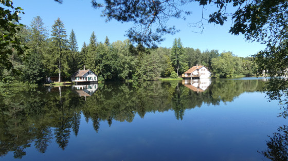 Photo avec les maisons