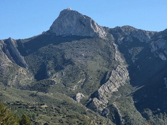 Pic de Bertagne  au point le plus haut