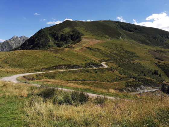 Pic de Freychet depuis le col d'Escot