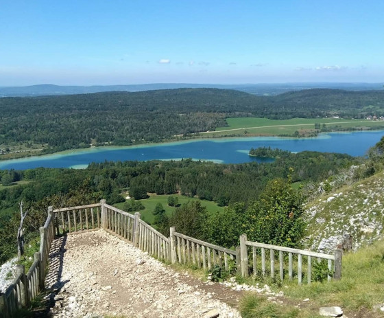Pic de l'Aigle &agrave; La Chaux-du-Dombief