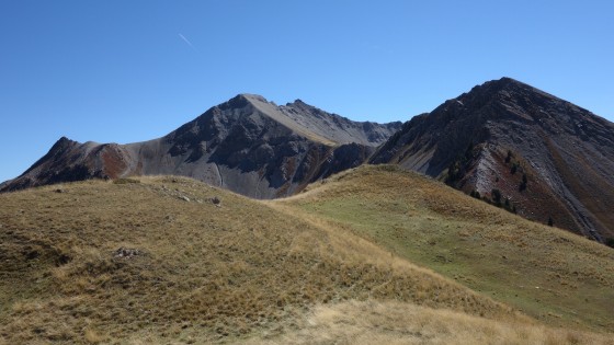 Pic de L'Aiguiller et Crête de Vallouret