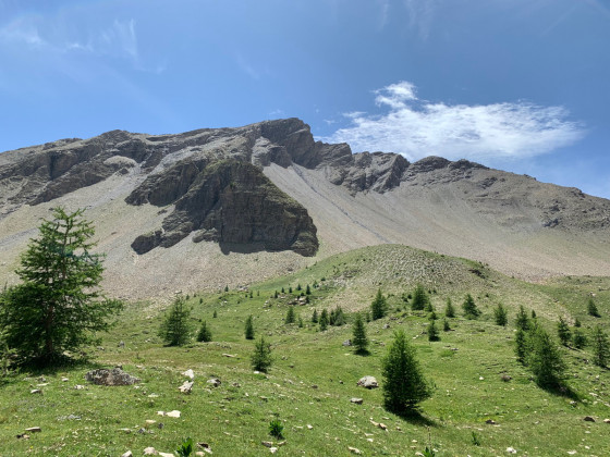 Pic de Silhouraïs, face nord