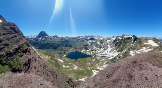 Pic du Midi d\'Ossau et Lacs d\'Ayous en montant au Pic d\'Ayous