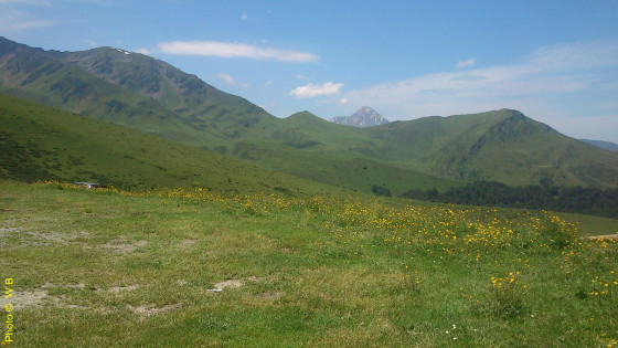 Pic du Midi de Bigorre vu de la hourquette d\'Ancizan