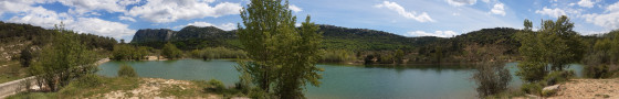pic saint loup vu du lac