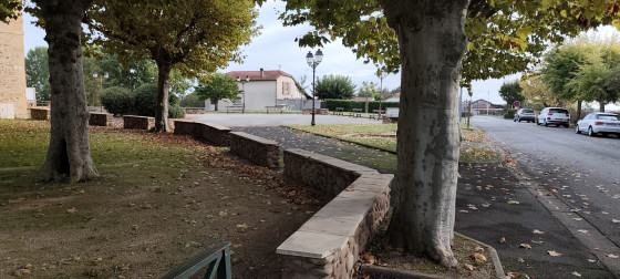 Place de la mairie.