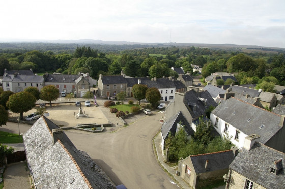 Place des Marroniers à la Feuillée