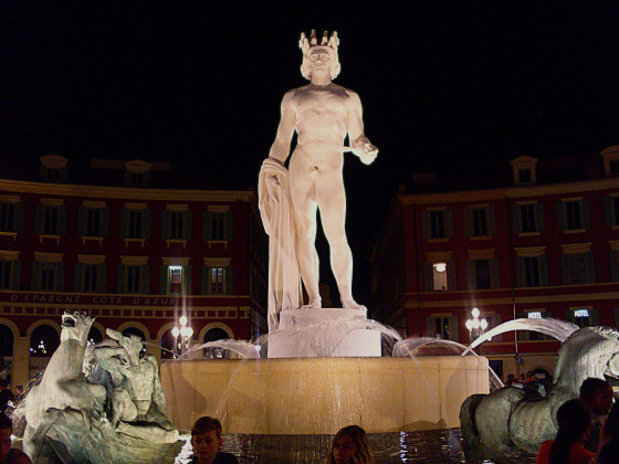 Place Masséna à Nice