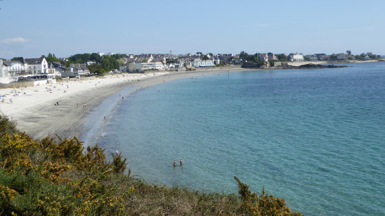 plage des sables blancs