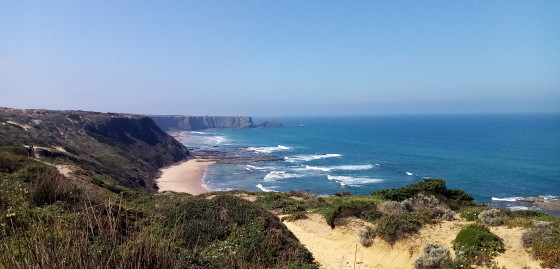 Plage et falaises