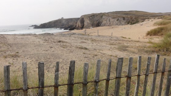 Plage près de Porz Guen à la Côte Sauvage