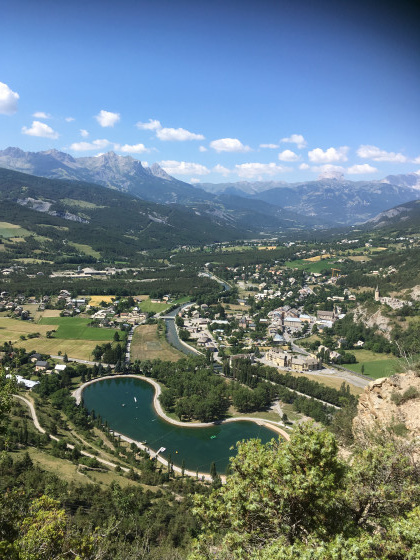 Plan d’eau de Jausiers