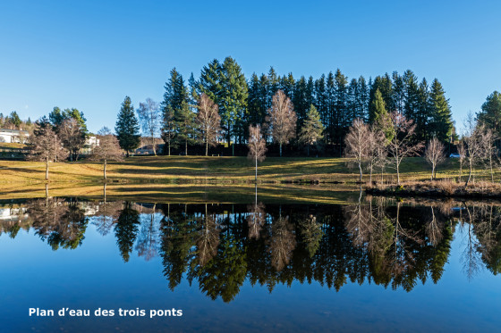 Plan d'eau des Trois Ponts