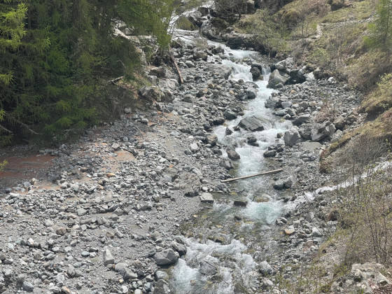 planche traversée torrent