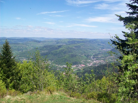 Point de vue au Ballon de Servance