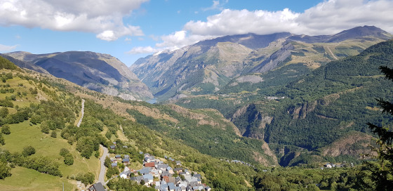 Point de vue au retour vers Station d'Auris
