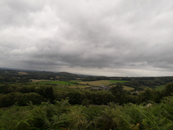 Point de vue dégagé