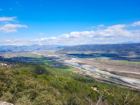 Point de vue depuis la croix