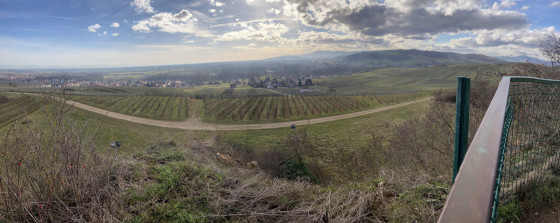 Point de vue depuis la statue du Sacré Cœur