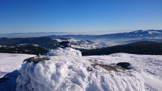 Point de vue depuis le gazon du faing