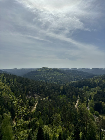 Point de vue depuis le Rocher du Diable