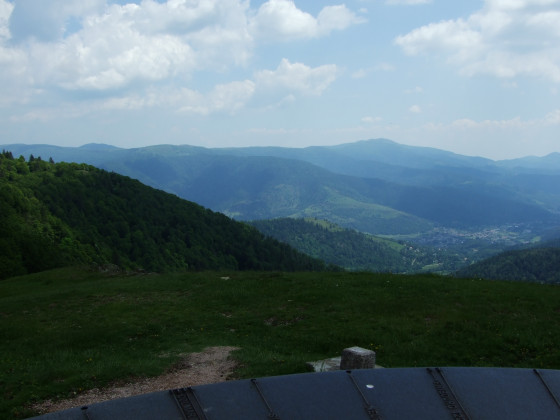 Point de vue depuis le sommet du Drumont