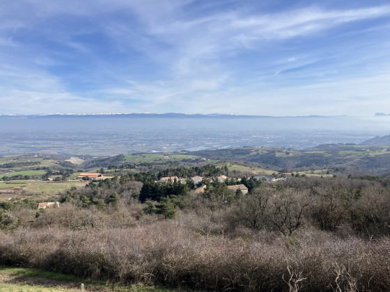 Point de vue du belvédère