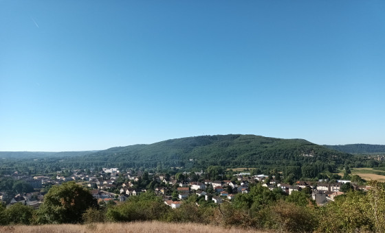 Point de vue du château d'eau sur Souillac