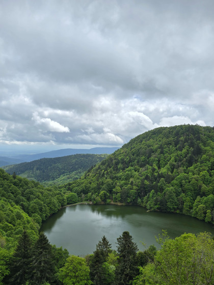 Point de vue lac des perches