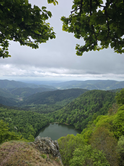 Point de vue lac des perches