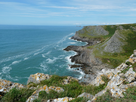Point de vue peu apr&egrave;s Long Hole Cliff