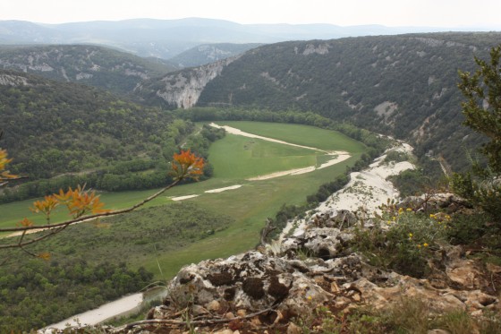 Point de vue sur l\'Ibie du point 7en aval