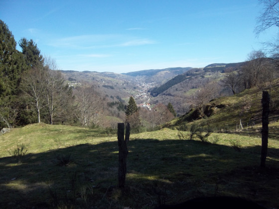 Point de vue sur La Bresse