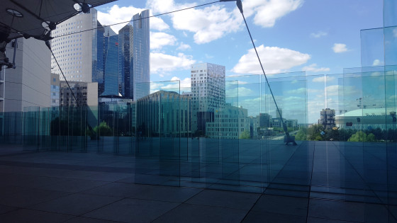 Point de vue sur La Défense - Valmy et Terrasse