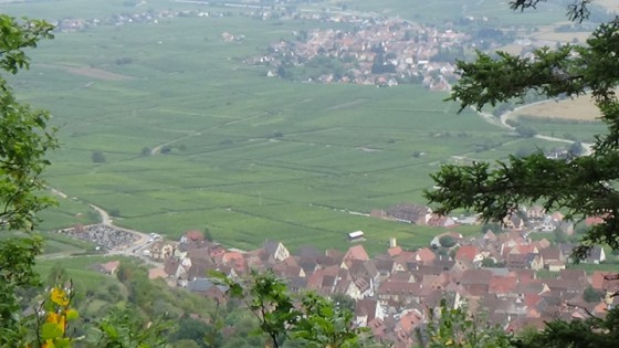 point de vue sur la plaine
