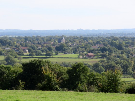 Point de vue sur la Vallée Noire au Plessis d\'en Haut