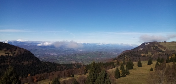 Point de vue sur la vallée