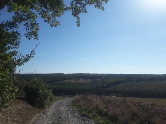 Point de vue sur le parcours