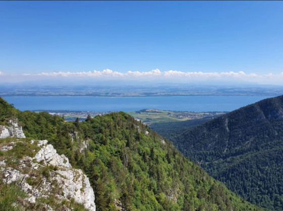 Point de vue sur le Rochers des Tablettes