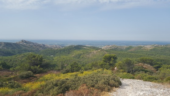 Point de vue vers le sud