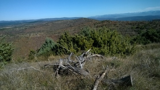 point du vue pendant le casse croûte