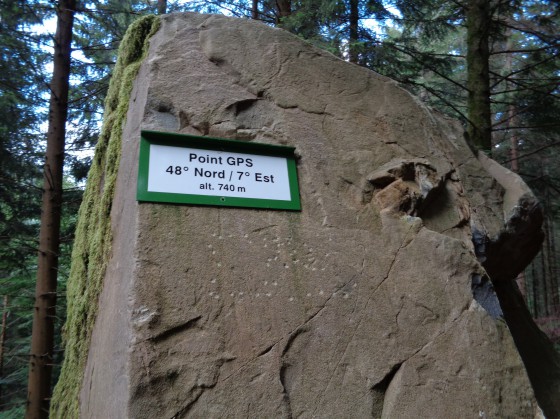 Point GPS 45°N/07°E