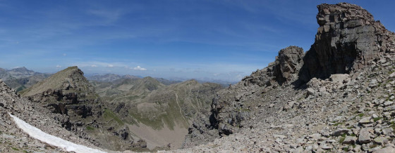 Pointe côte de l’âne depuis le collet