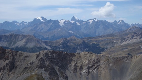 Pointe du Sélé, Pelvoux, Barre des Écrins, Agneaux, Grande Ruine