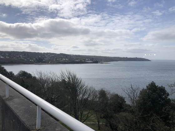Pointe Marloux vue du départ de la randonnée