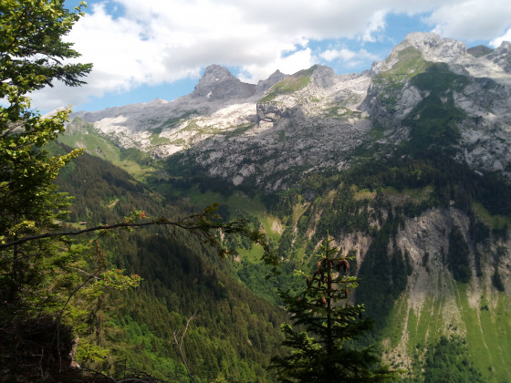 pointe percée et fond de vallée du bouchet