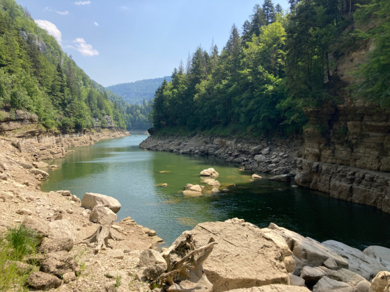 Points de vue sur le lac de Moron