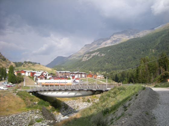 Pont &agrave; coussin d'air de Planchamps
