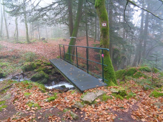 Pont au dessus de la Grande Cascade